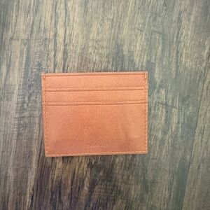 Madewell the leather card case